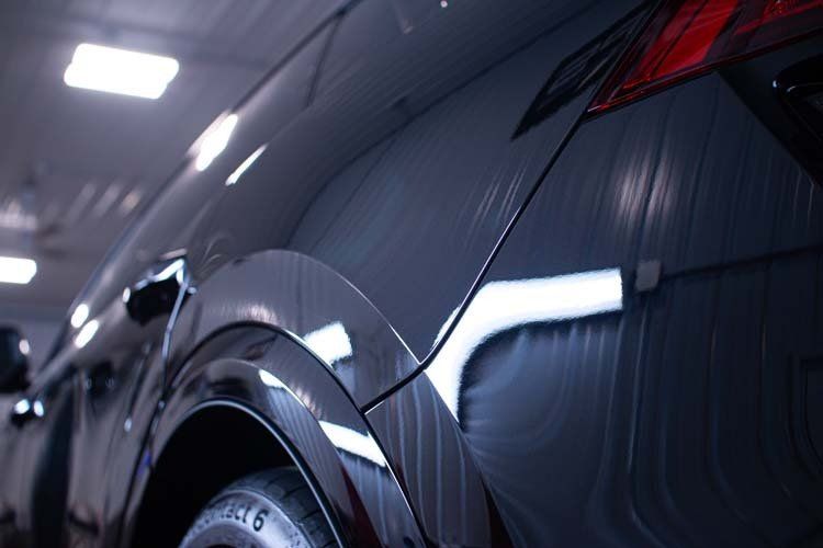 After Door Paint Correction of a Grey Audi Q8