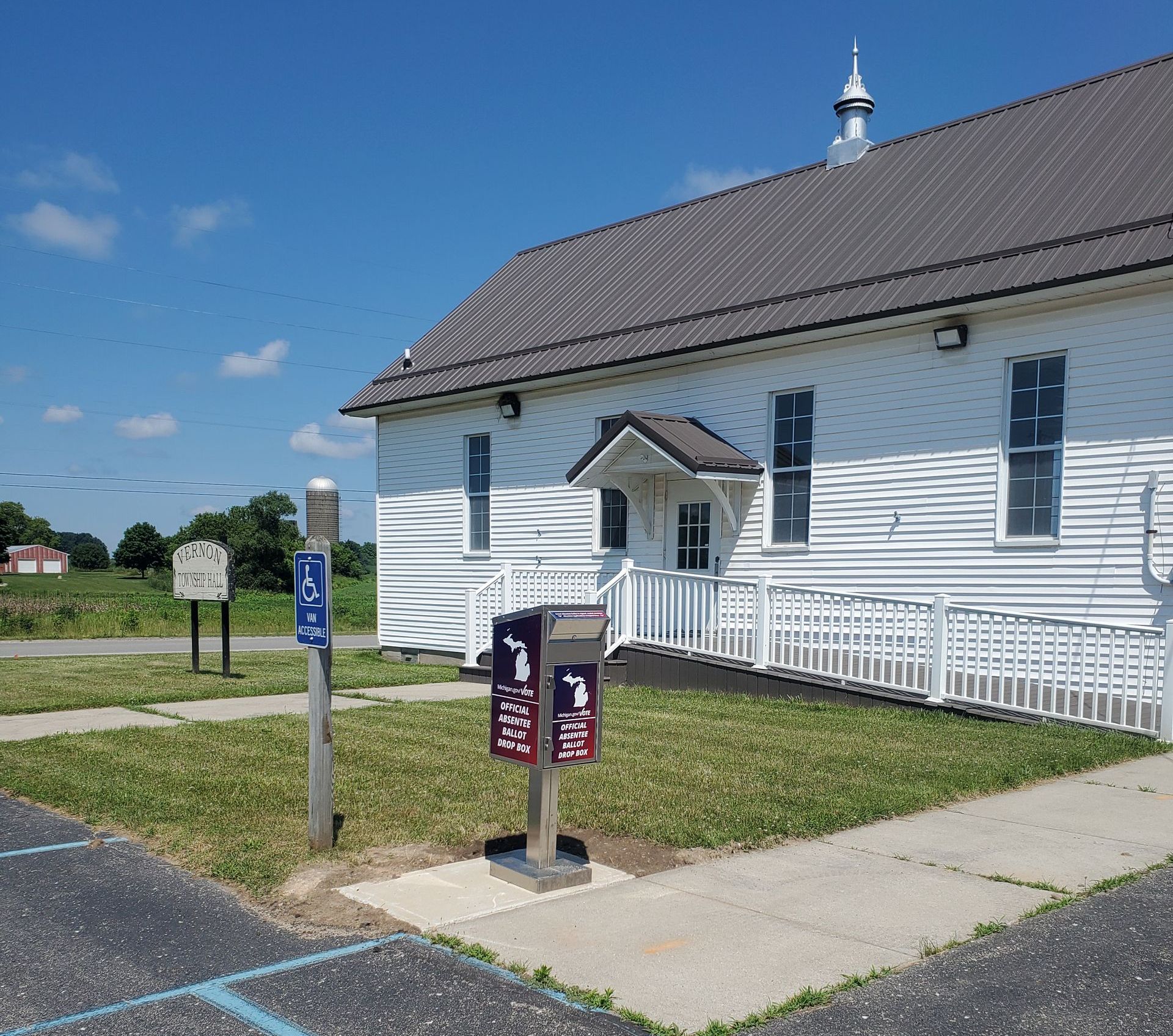 Vernon Township Hall - Elections