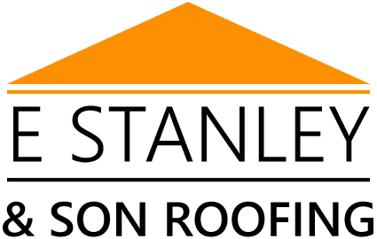E Stanley & Son Roofing Logo