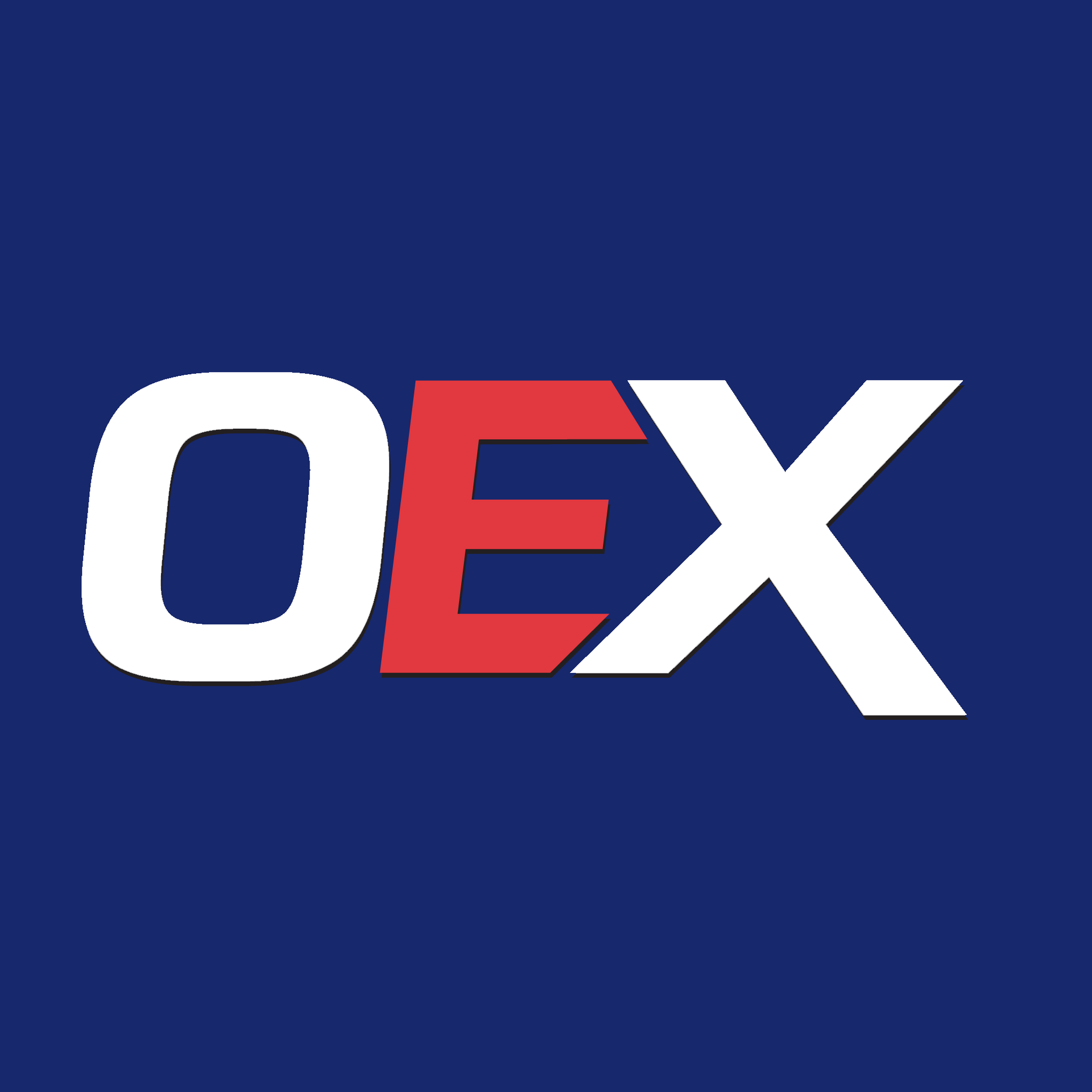 Logo with white