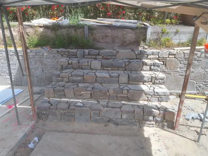 Stone Staircase — Queanbeyan East, NSW — Traditional Stone Structures