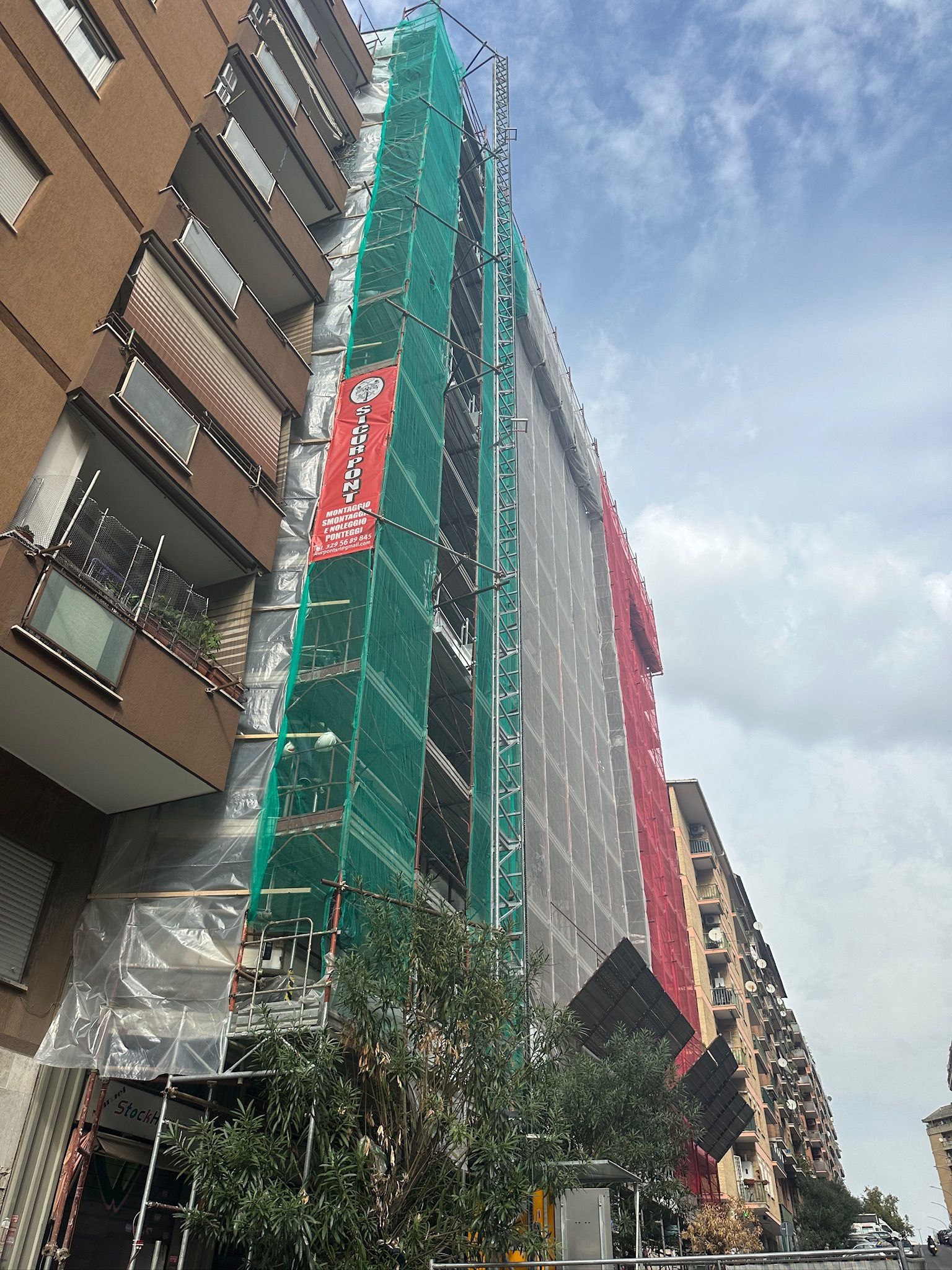 noleggio ponteggi