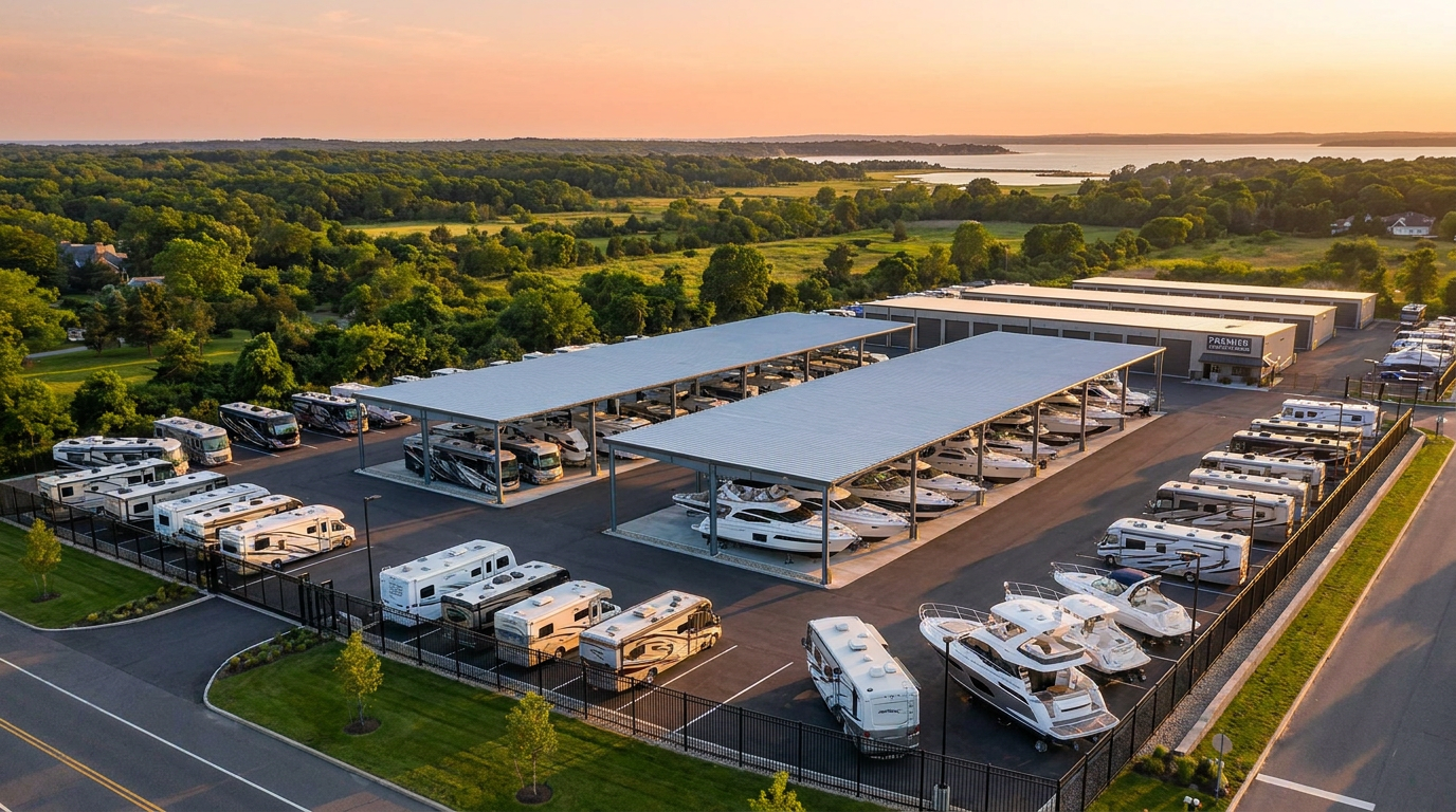 Boat and RV storage on Long Island
