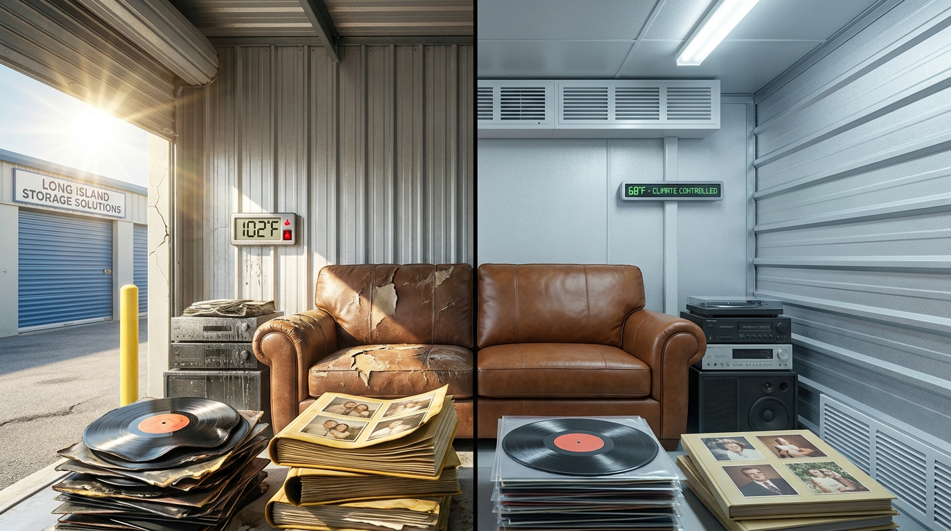 Items not to keep in a non-climate-controlled storage unit