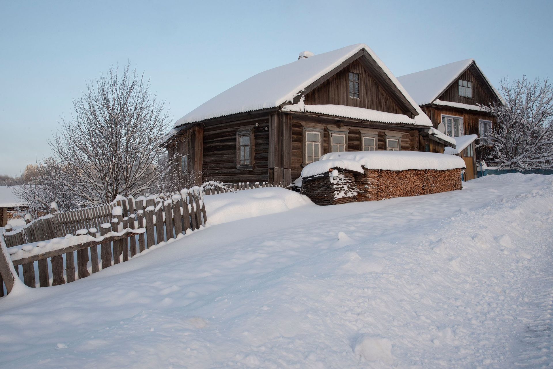 Home in Buffalo, NY in the Winter