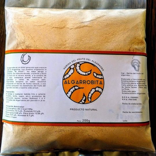 harina de  algarroba