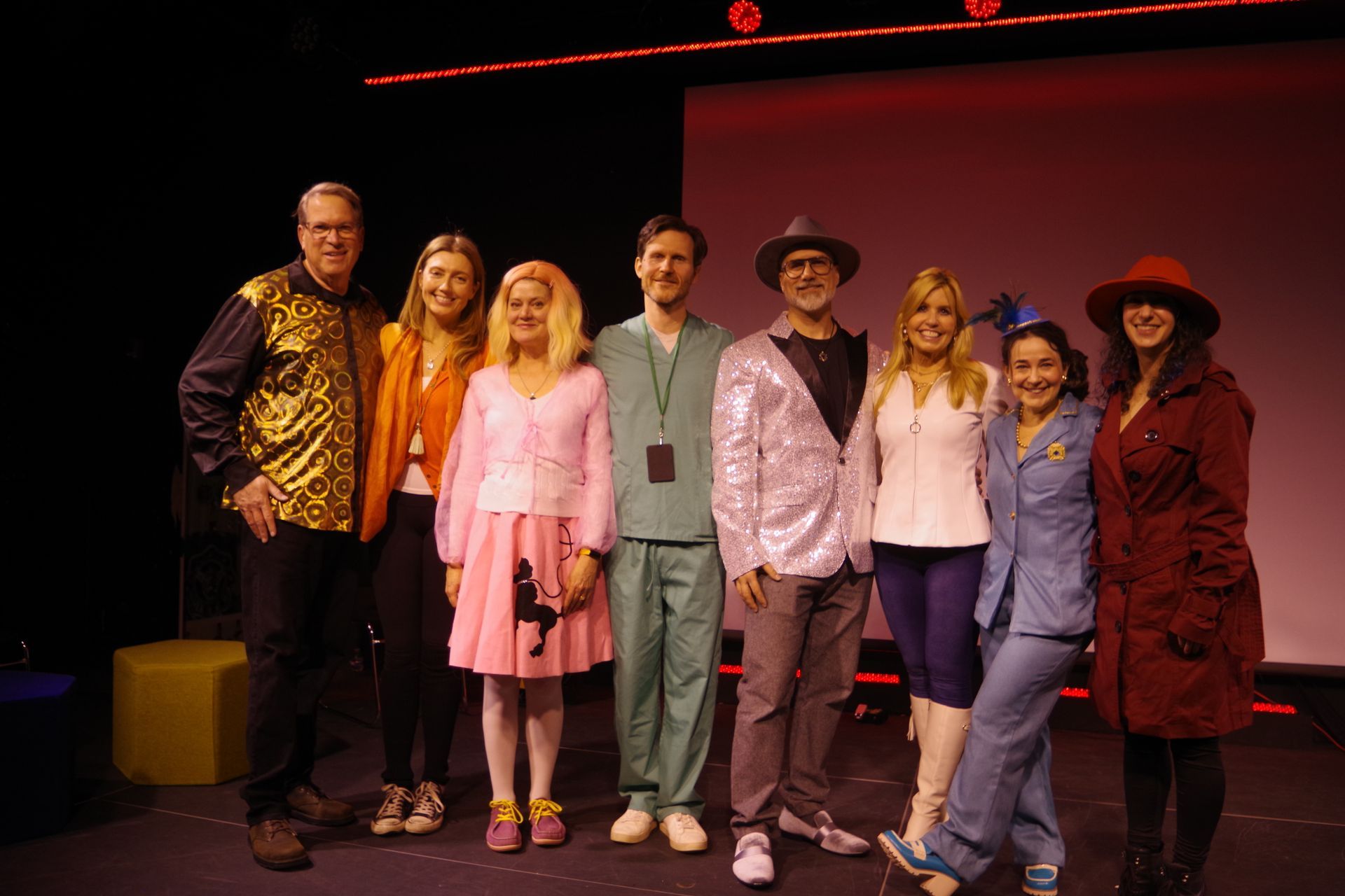 Bob Korin, Jojo Keane, Jennifer Prescott, Brian Heuer, Michael Bud, Diane Birnholz, Robin Reiser, Katie Carriero