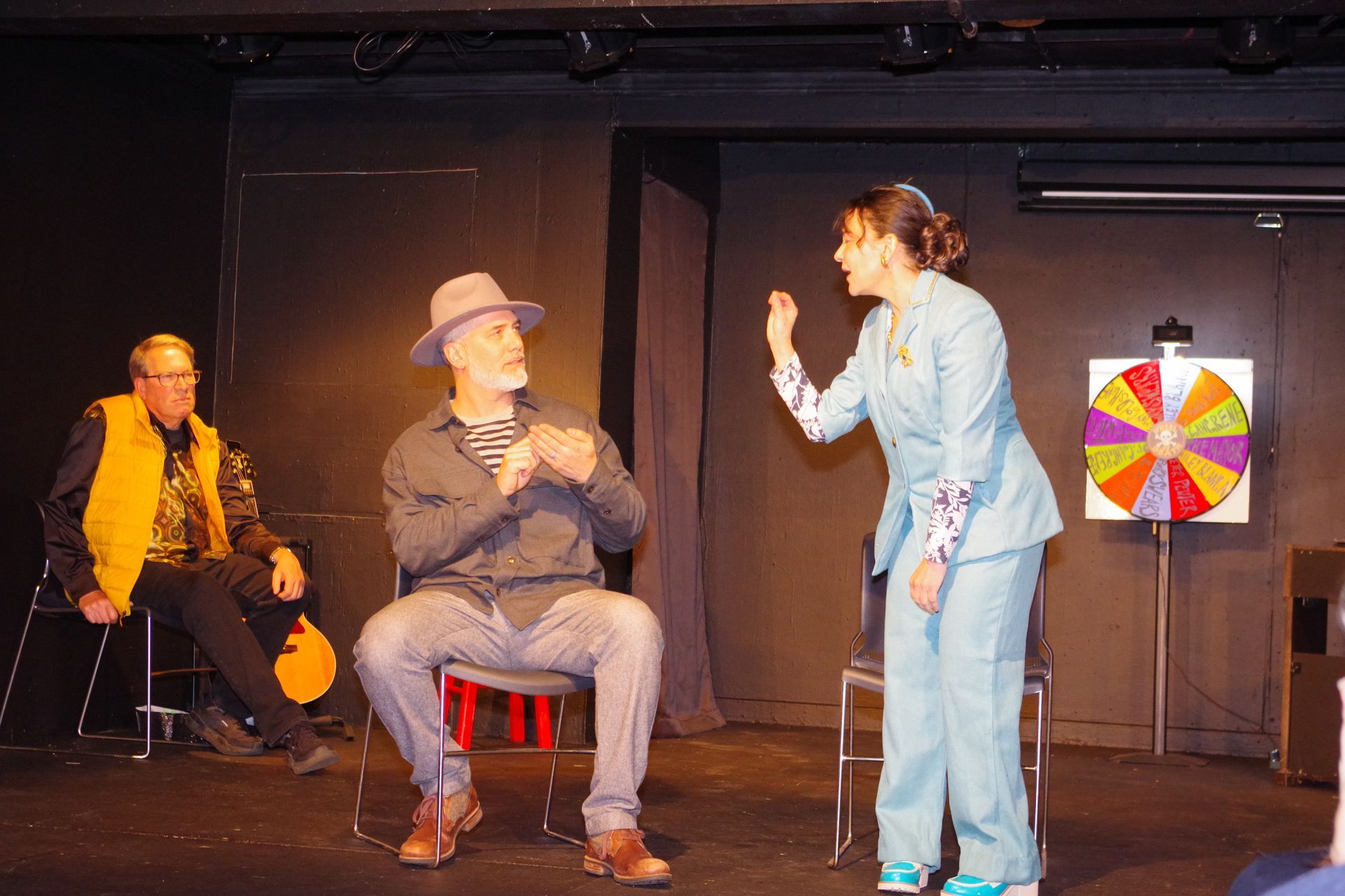 (Left to Right) Bob Korin, Michael Bud, Robin Reiser