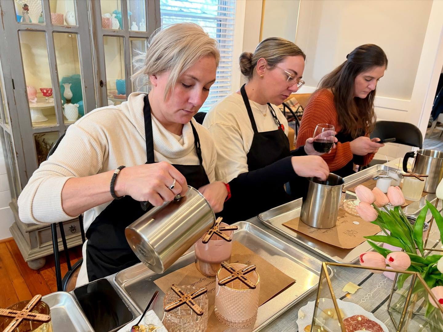 Chix and Wix Candle Making Event
