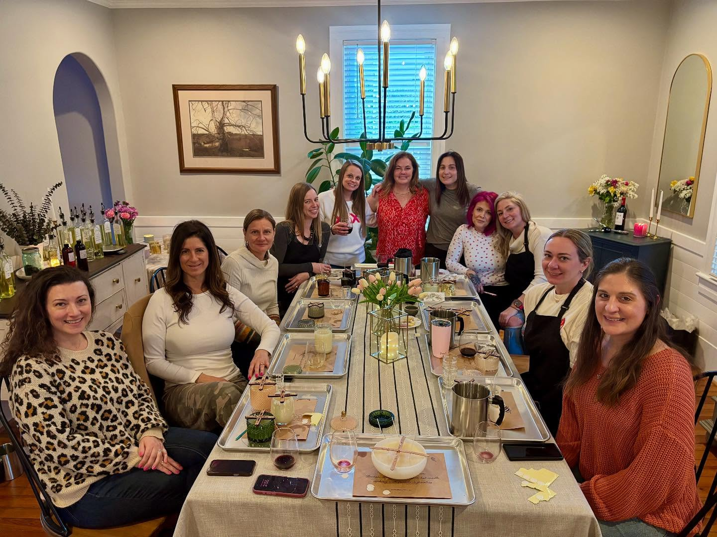 Candle Making Party with Chix and Wix