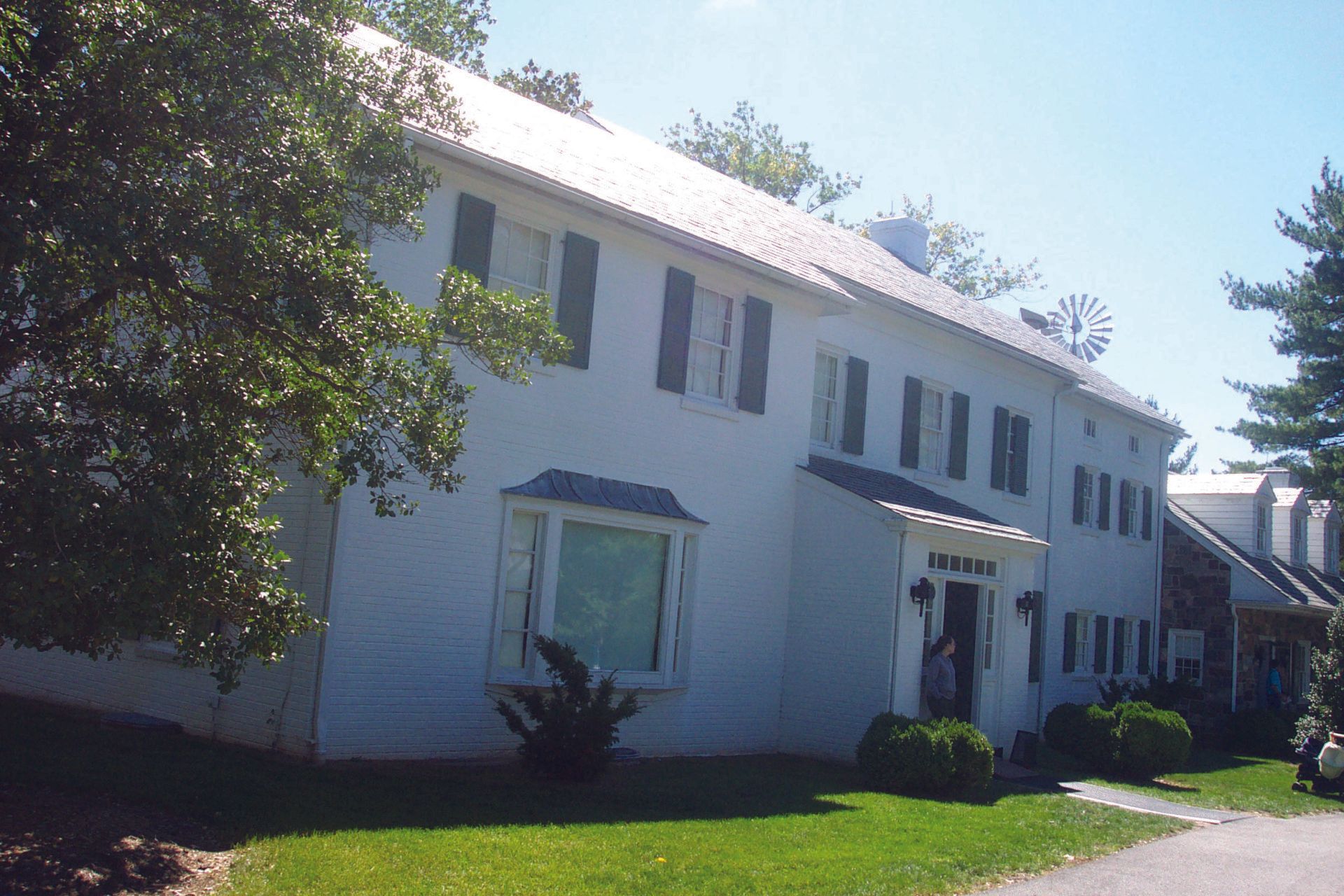 The Eisenhowers' Gettysburg Home (Author photo)