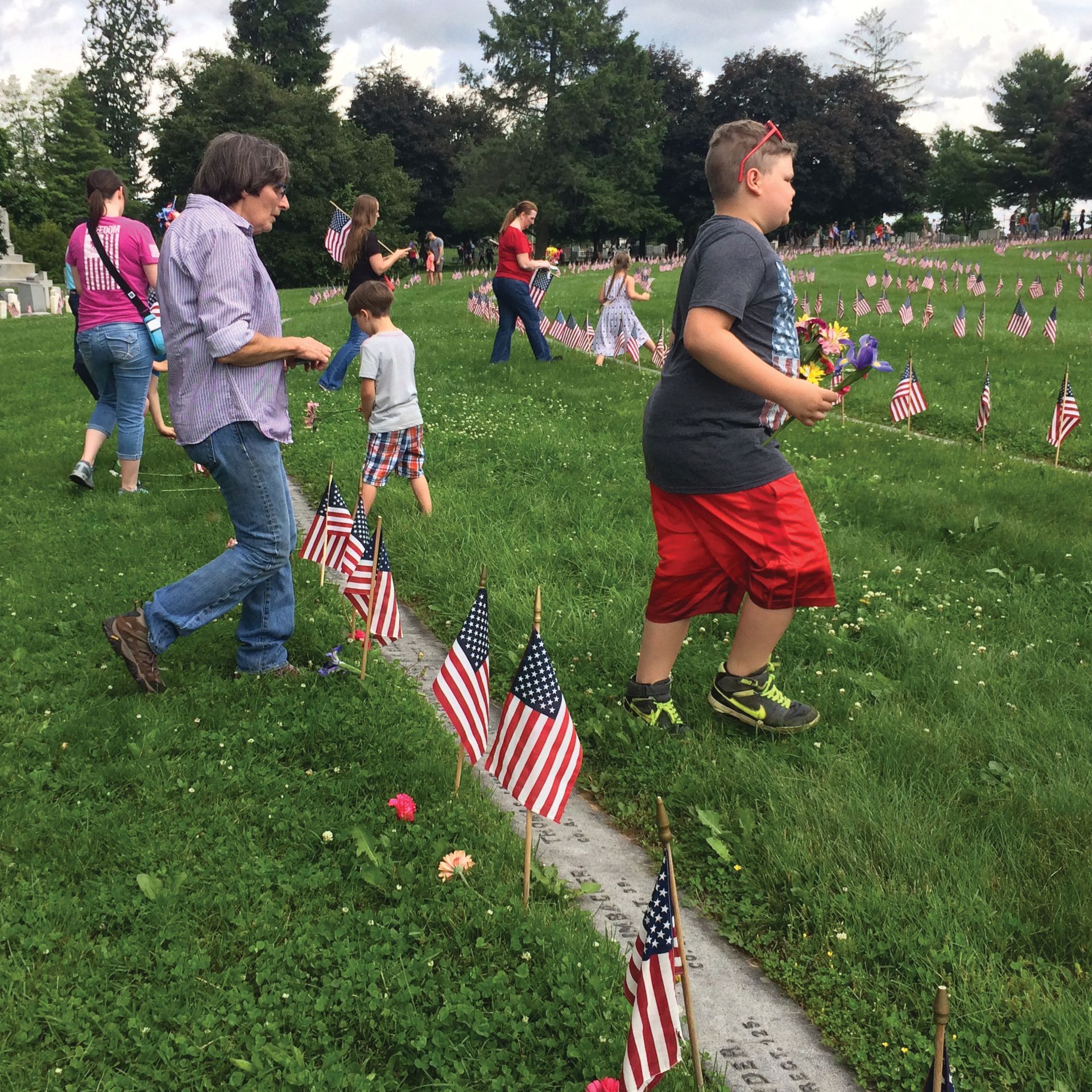 The Memorial Day tradition continues (Author photo)