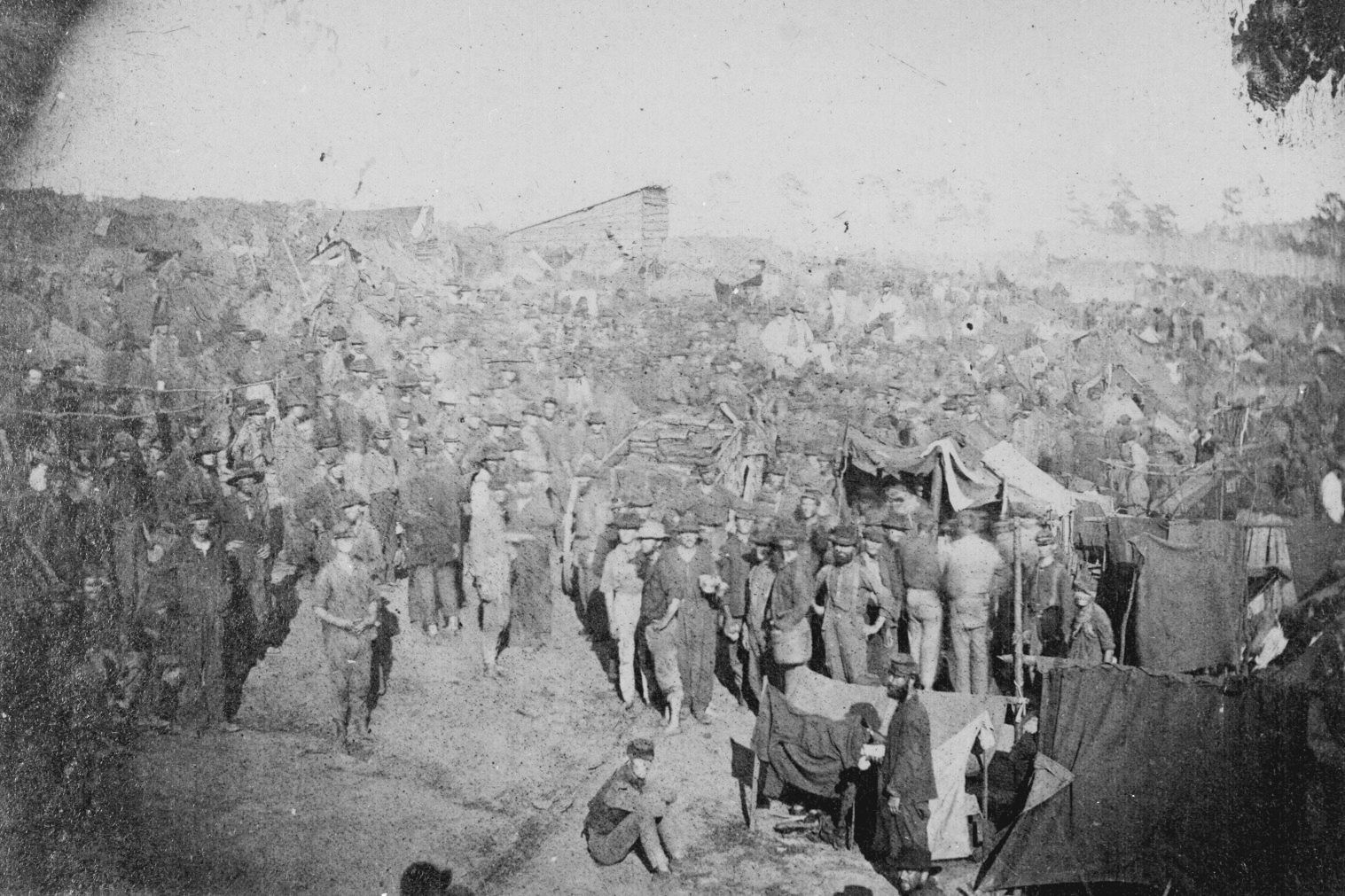 Andersonville Prison, 1864
(National Archives)
