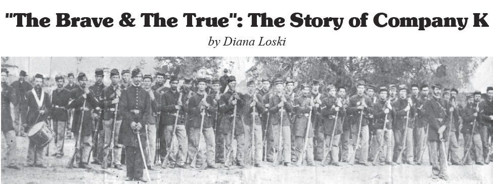 Company K, 1st PA Reserves, in 1863 (Gettysburg National Military Park)
