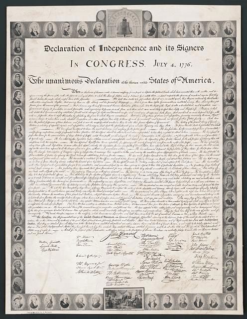 Declaration of Ind
(Library of Congress)
