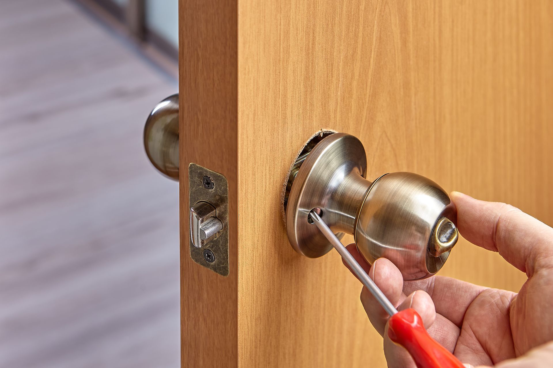 mobile locksmith van providing on site service for rental properties