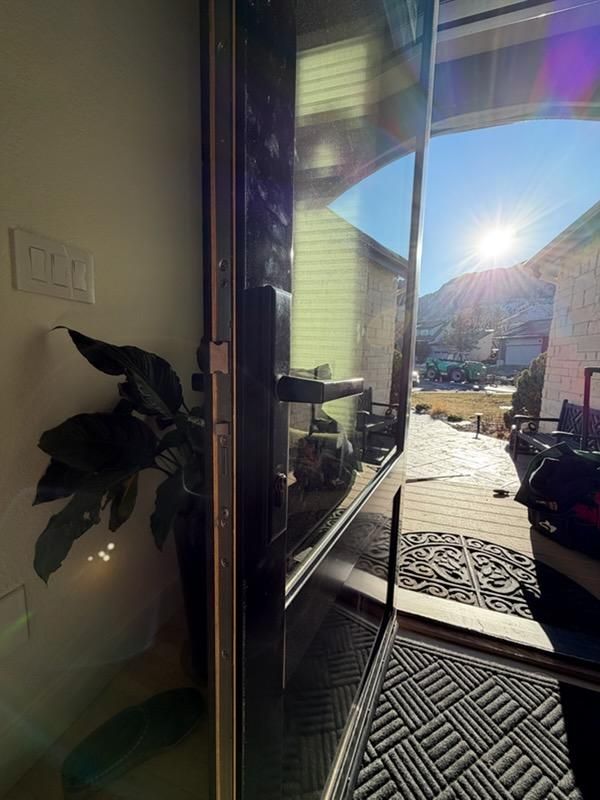 French door lock