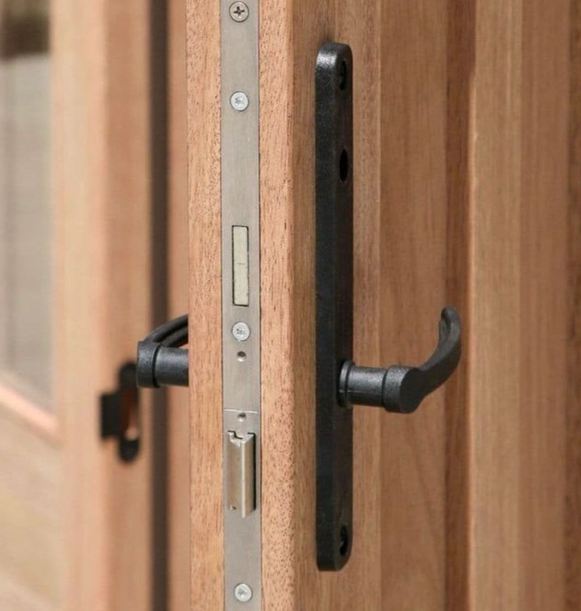 French door lock