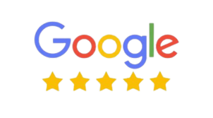A google logo with four stars on it