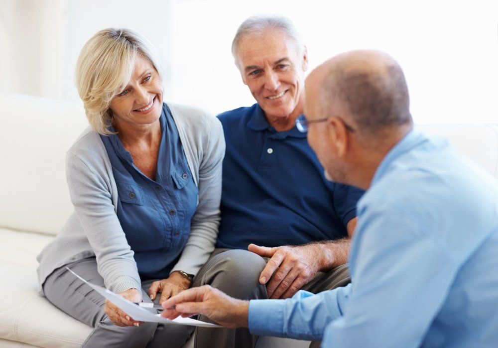 Couple Meeting With Advisor — Greenville, TX — F5 Insurance Solutions