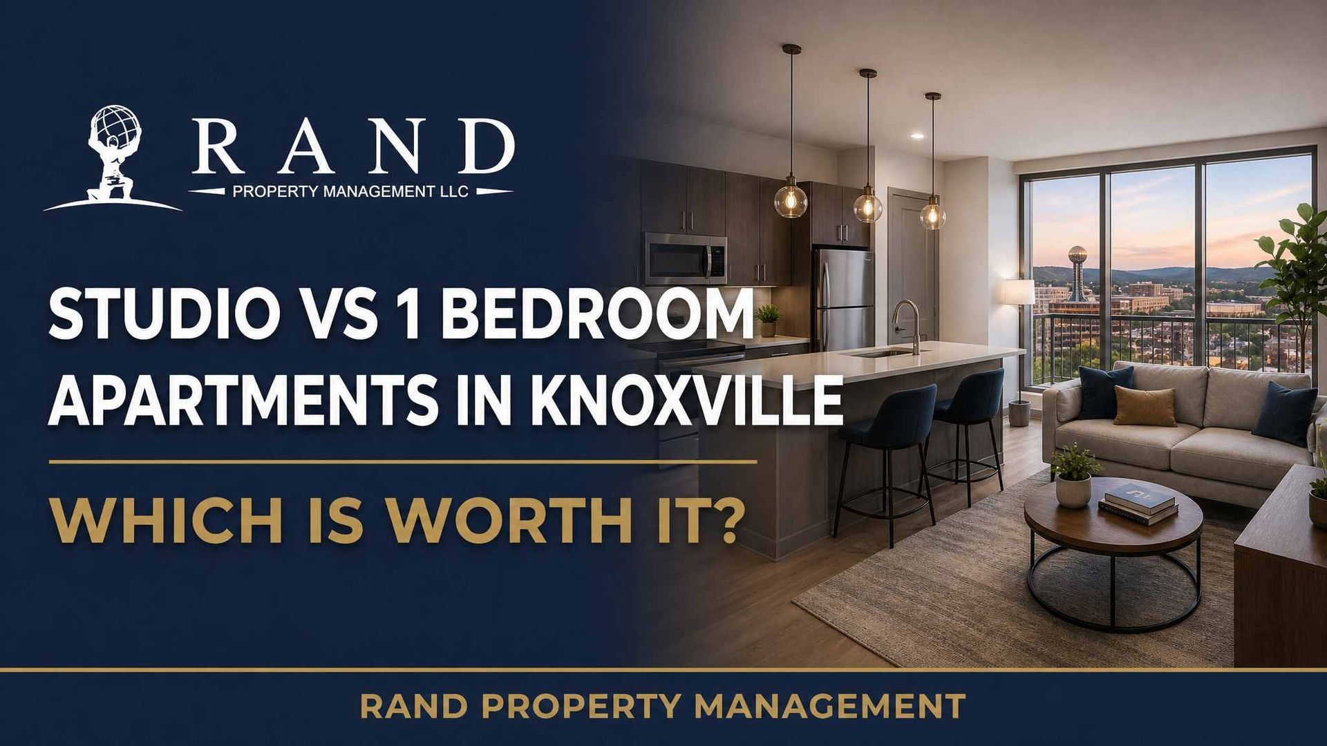 Studio vs 1 Bedroom Apartments in Knoxville