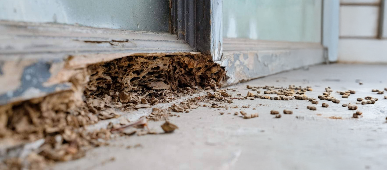 Termite Damage to Wooden Structure — All Pest QLD In Sippy Downs, QLD