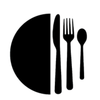 Black and white logo