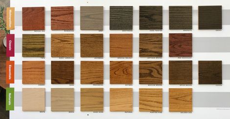 Dura Seal Stain Chart - Levitown, NY - Euro Floors