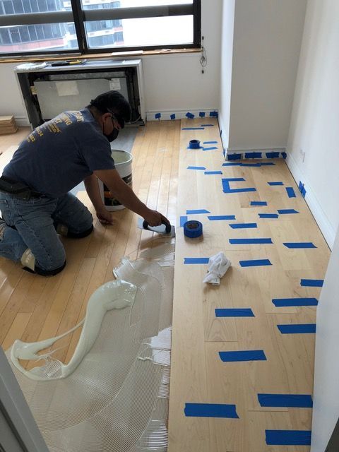 Floor Border Installation