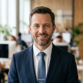 Portrait of a boardroom member