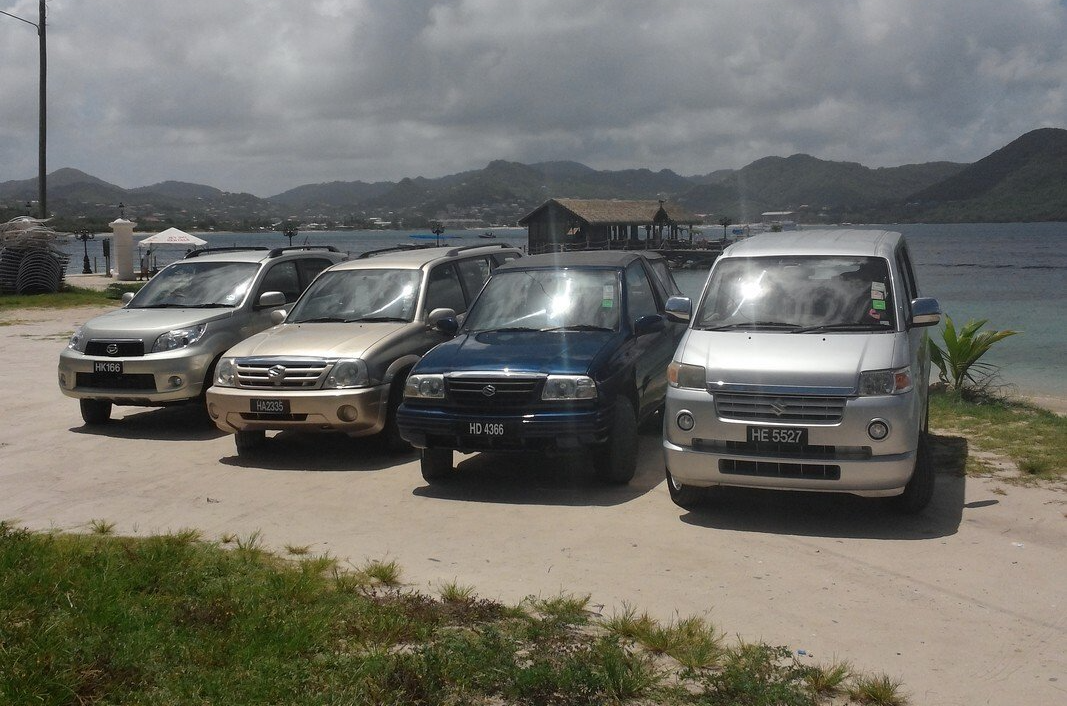 Cars from Courtesy Car Rentals Saint Lucia