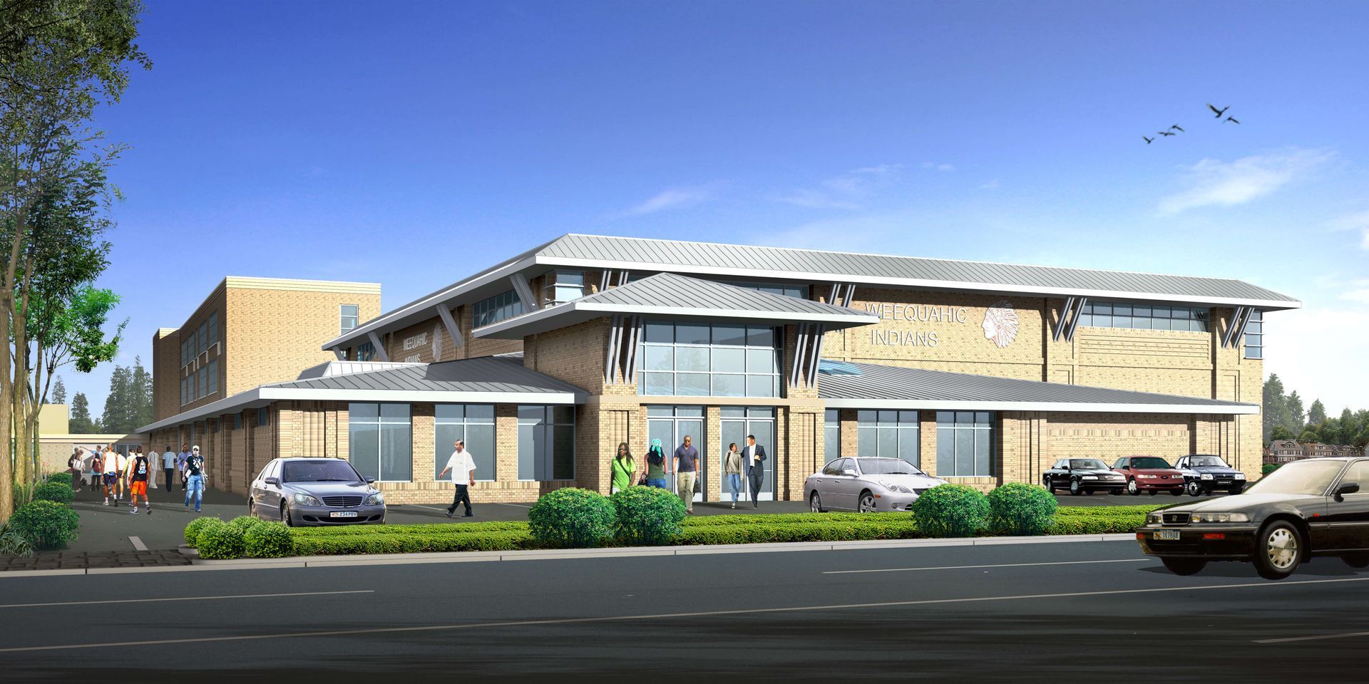 Weequahic High School renovation by CTS Group, Newark Public Schools, Newark, NJ