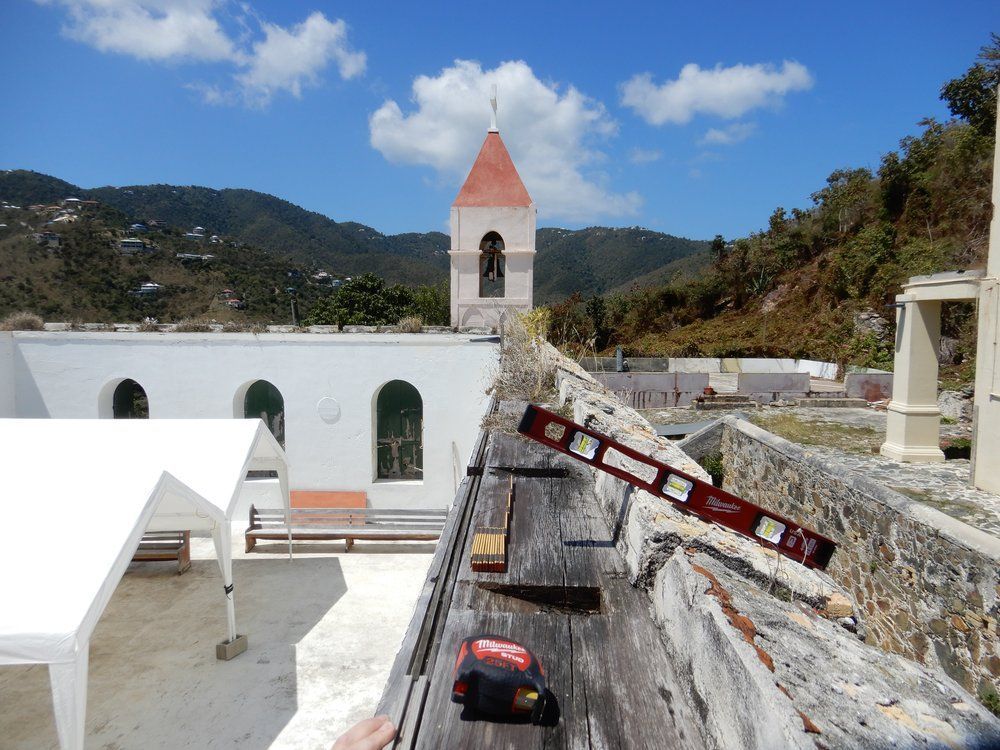 Historic Restoration of Emmaus Moravian Church by CTS Group, St. John, United States Virgin Islands