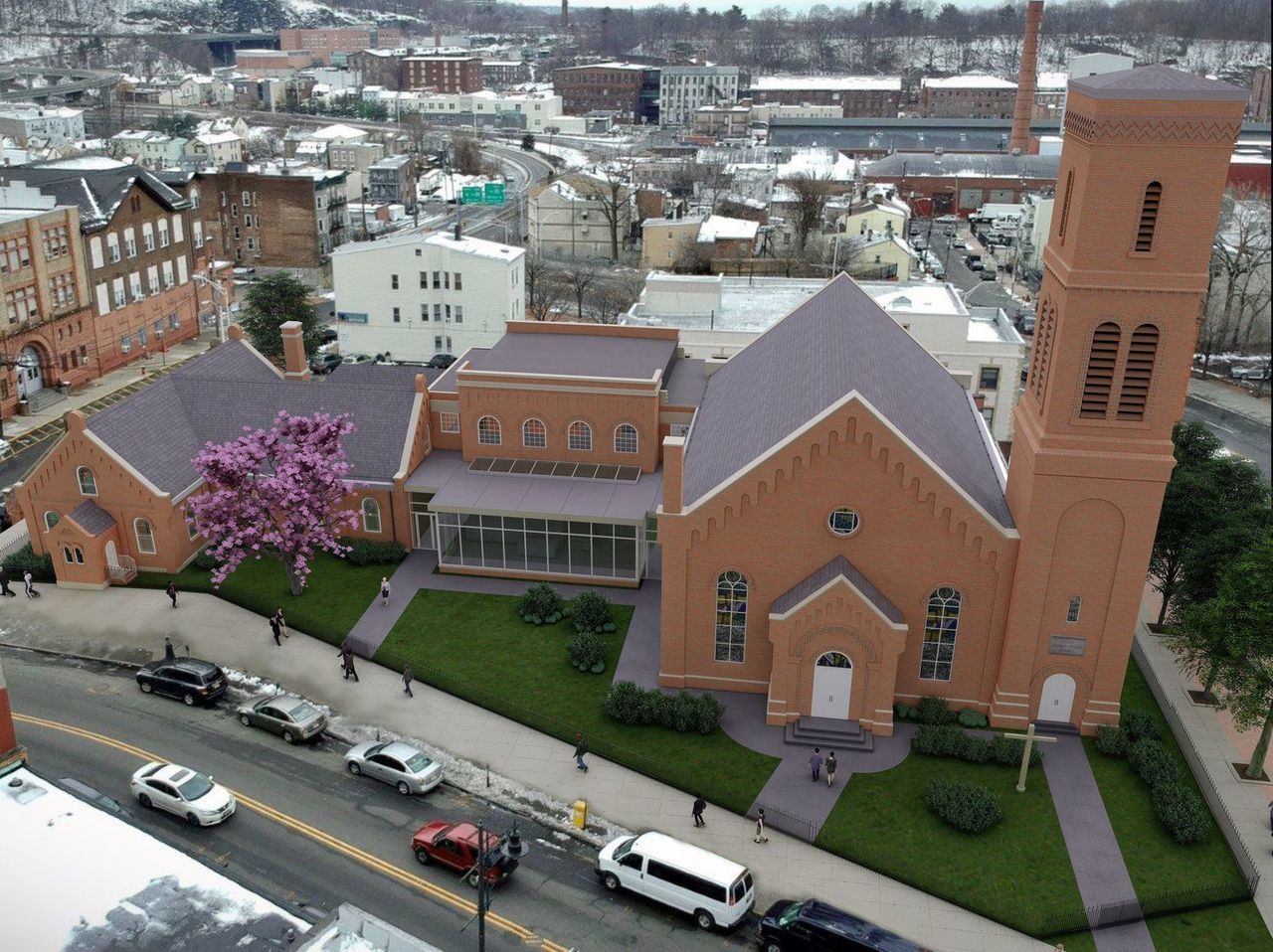 Adaptive Reuse of the First Presbyterian Church, 320 Main Street, Paterson, NJ
