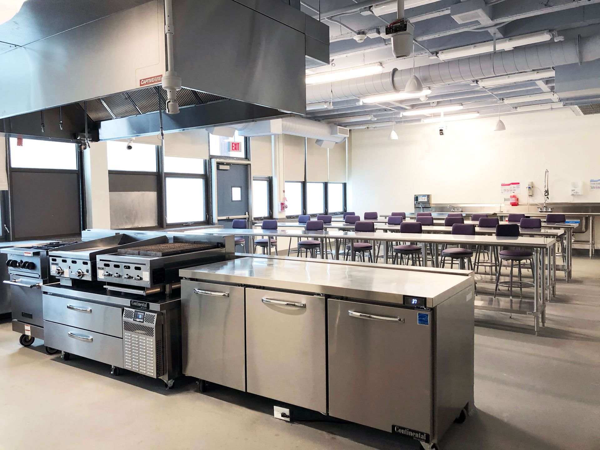 Newark Vocational High School for the Culinary Arts renovation by CTS Group