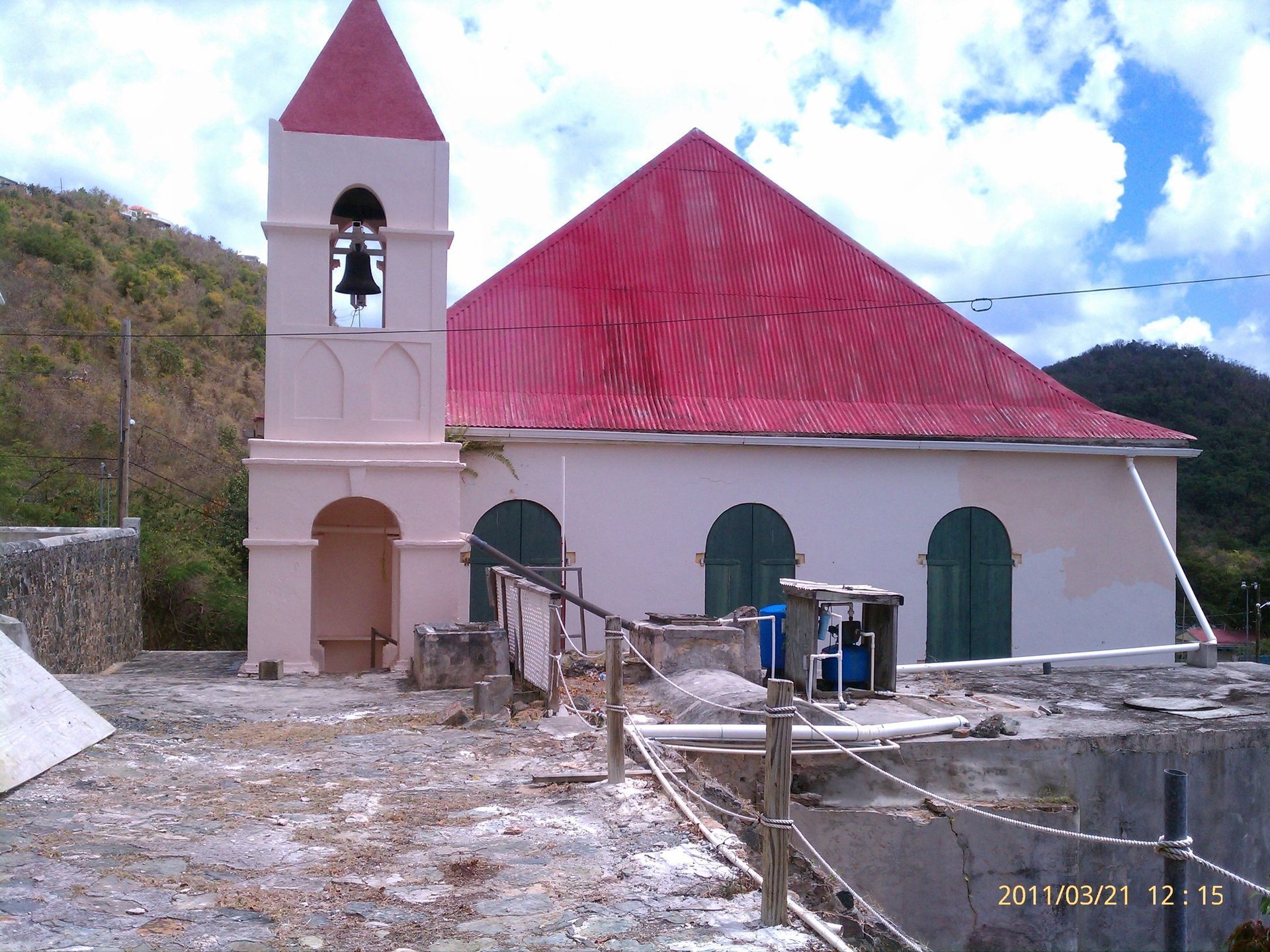 Historic Restoration of Emmaus Moravian Church by CTS Group, St. John, United States Virgin Islands