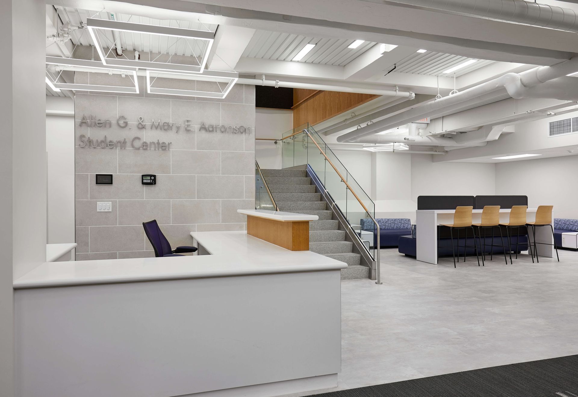 Baruch College Aaronson Student Center renovation by CTS Group, New York, NY