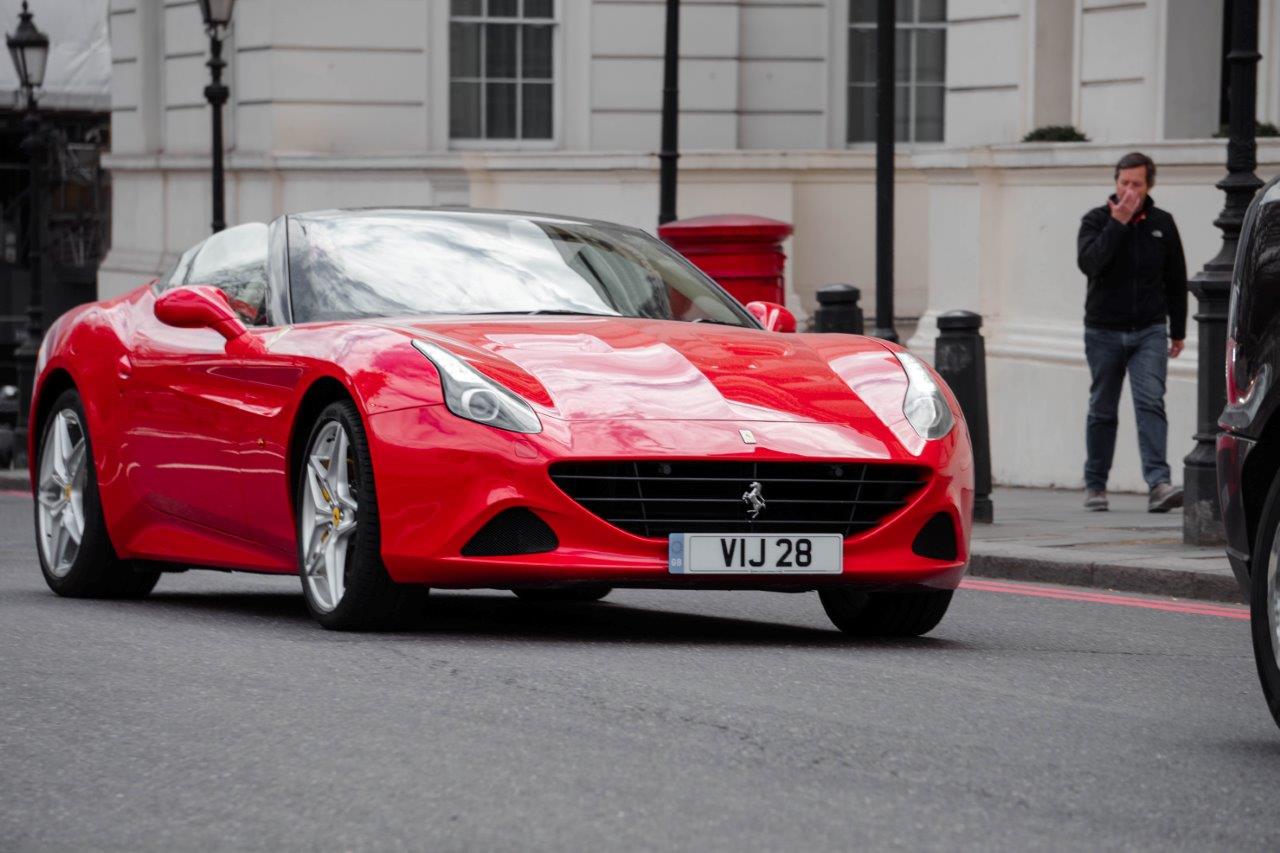 Red car