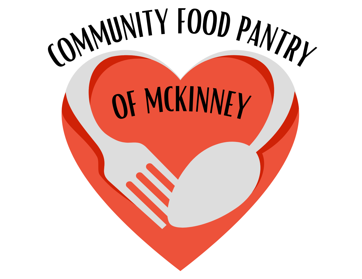 A logo for the community food pantry of mckinney