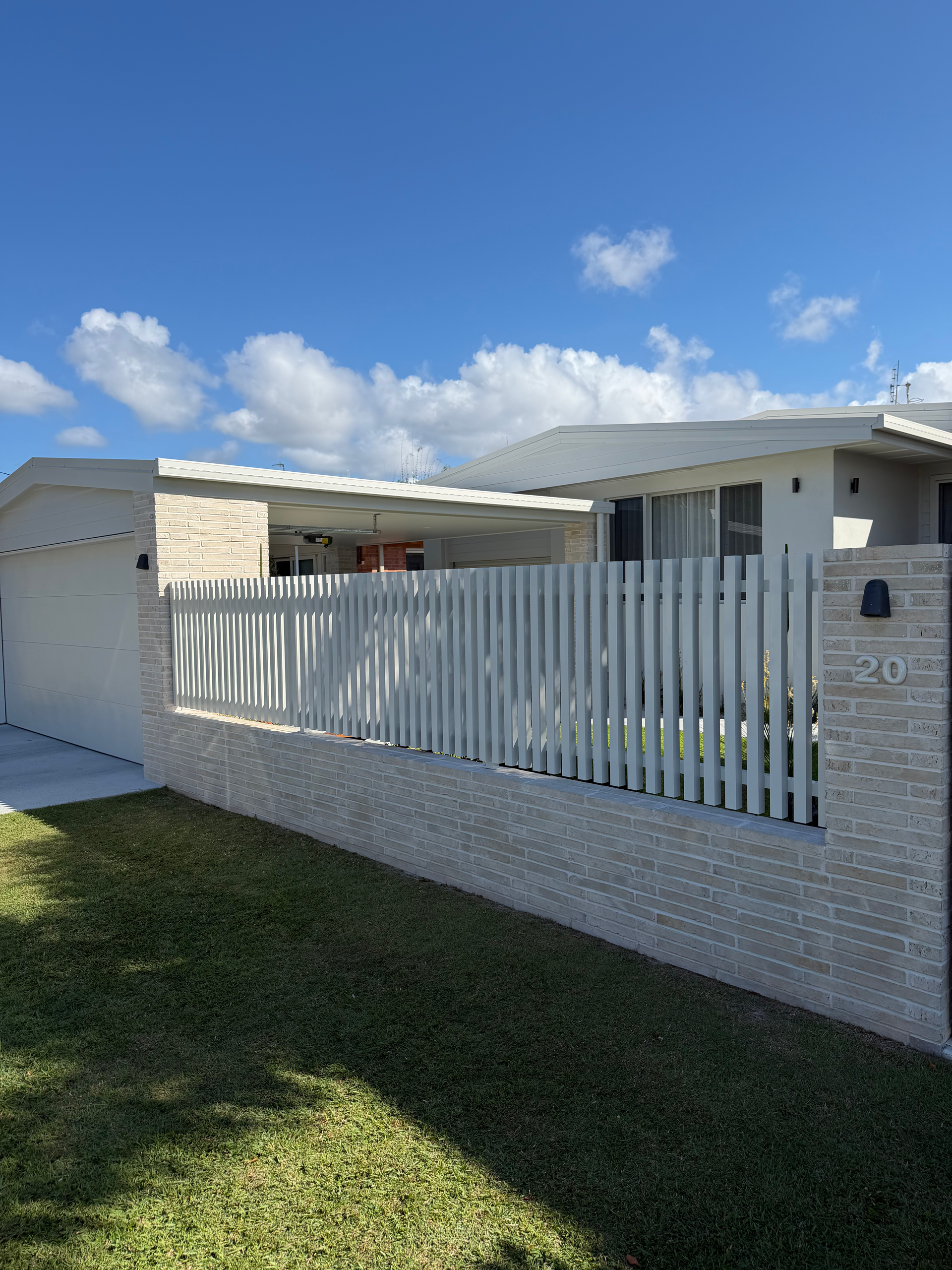 After Gold Coast Fencing was installed