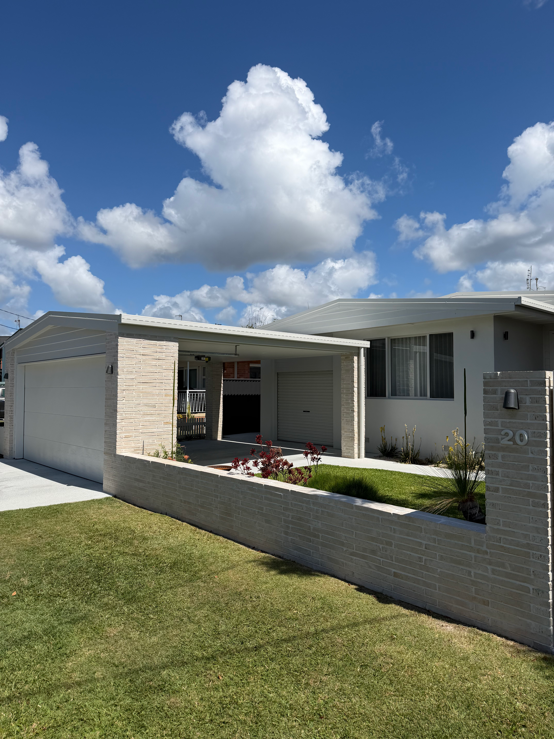 Before fencing was installed at this Gold Coast home