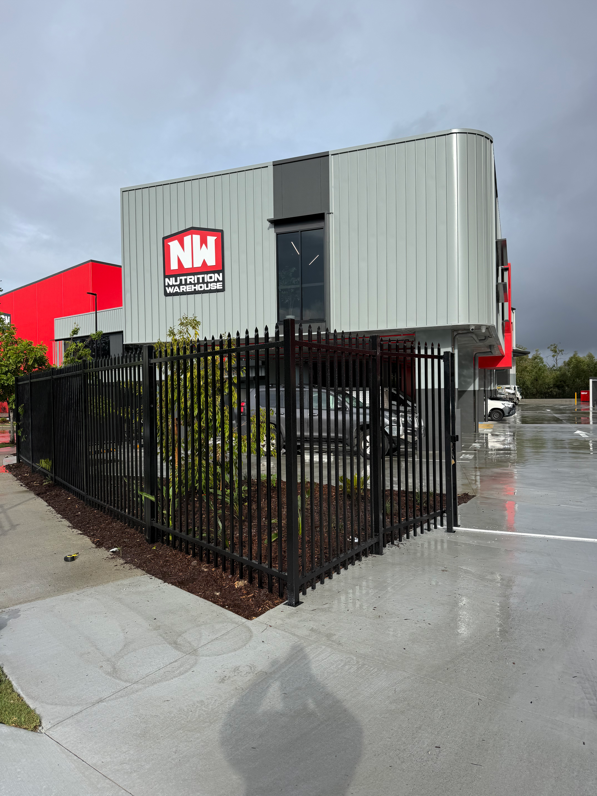A security fence installed on the Gold Coast