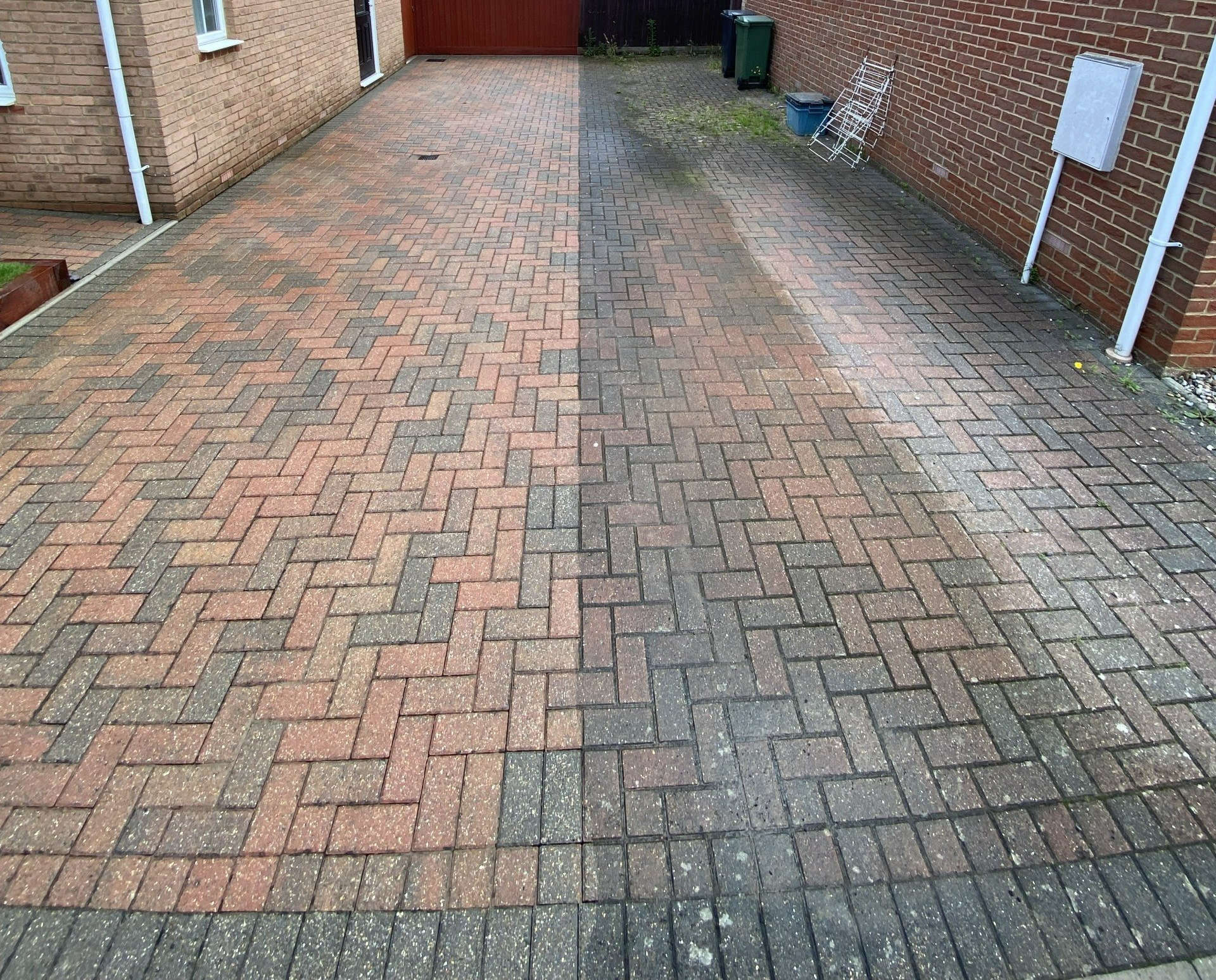 Step-by-step guide to cleaning a block pave driveway