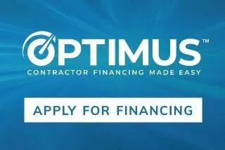 Optimus logo on a blue background with the text