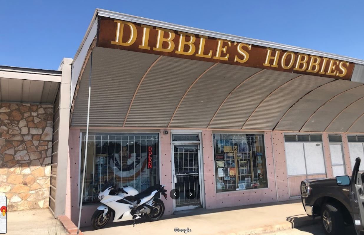 strore — San Antonio, TX — Dibble’s Hobbies store — San Antonio, TX — Dibble’s Hobbies