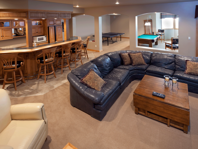 Basement With Board Games — Ravenna, MI — R.L.A.N. Home Repair Basement With Board Games — Ravenna, MI — R.L.A.N. Home Repair
