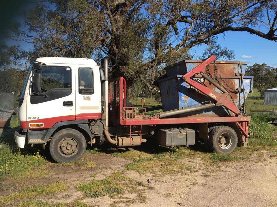 Truck Carrying Bins — Central Highlands VIC — Ballarat Budget Bin Hire