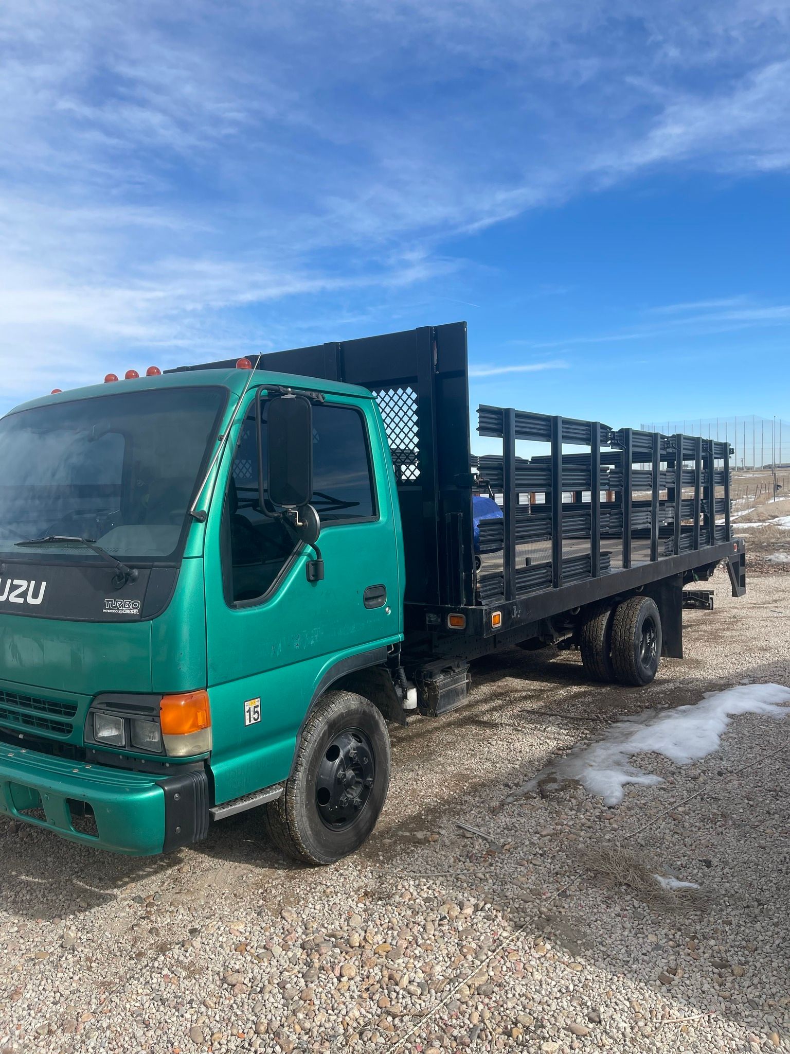 hauling truck