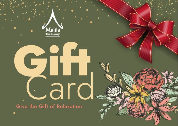 Online Massage Gift Card available for Malila Thai Massage Balmain