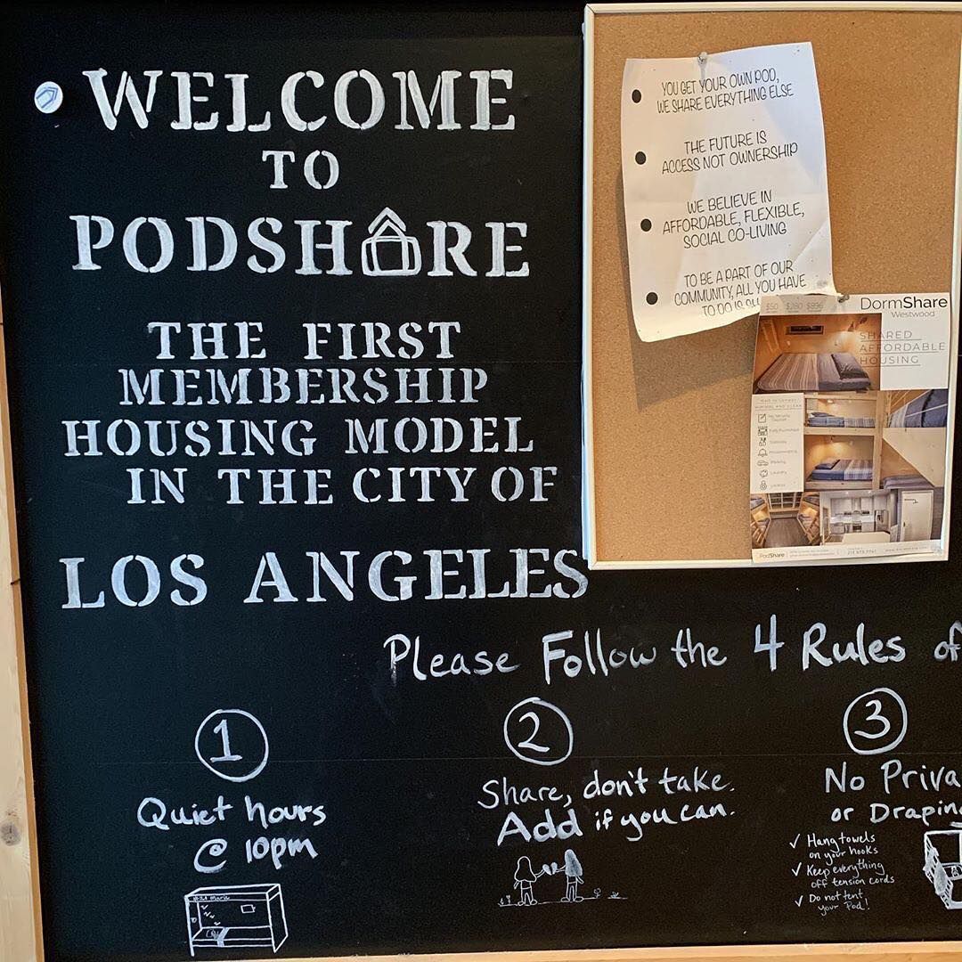 Blackboard sign: 